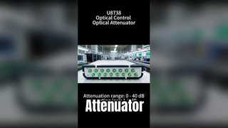 Product Features of U8738 8-Channel Optical Control Optical Attenuator