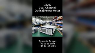 Optical power meter with +5 to -70dBm  PC/APC connection type