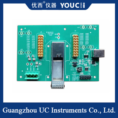 400G PAM4 Active Module Performance Evaluation Test Board In QSFPDD Package