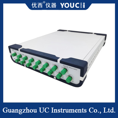 FC SC ST LC Adjustable Optical Attenuator Mechanical Range 0-40/60dB