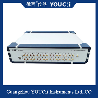 PRBS7 Tunable Laser Source 400G PM4 BERT Error Code Tester Independent Or Eight Way Synchronous Test