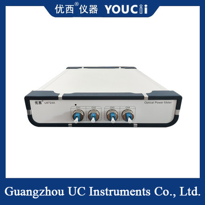 4-Channel PC-Controlled LC Adapter Optical Power Meter With Built-In Probe
