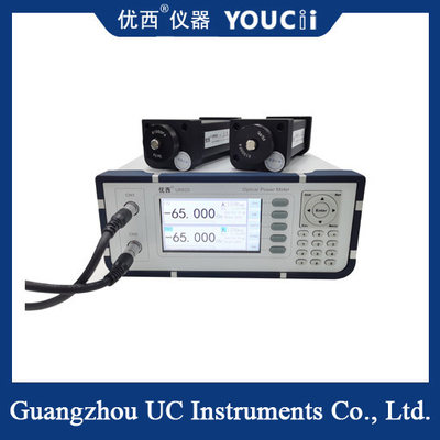 Double Channel Power Meter For High Precision WD-Division Multiplexing DWDM Components