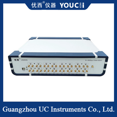 PRBS7 Tunable Laser Source 400G PM4 BERT Error Code Tester Independent Or Eight Way Synchronous Test