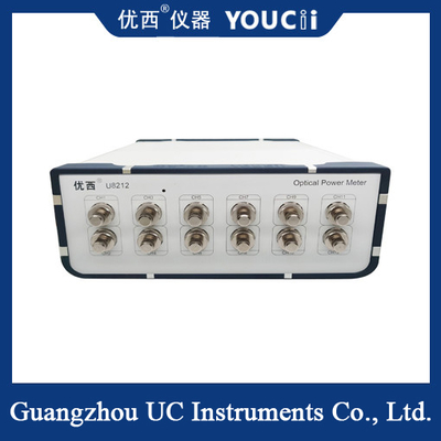 2/4/6/8/12/16 Multi - Channel Optional Power Meter ± 0.06 DB 850nm Wavelength