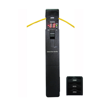 Handheld Optical Fiber Identifier Maintaining Optical Fiber Networks